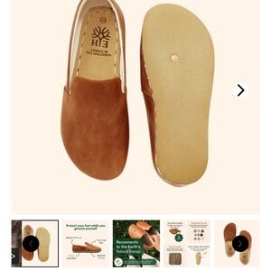 Earthy Harmony Women's Brown Loafers | Size 8-8.5